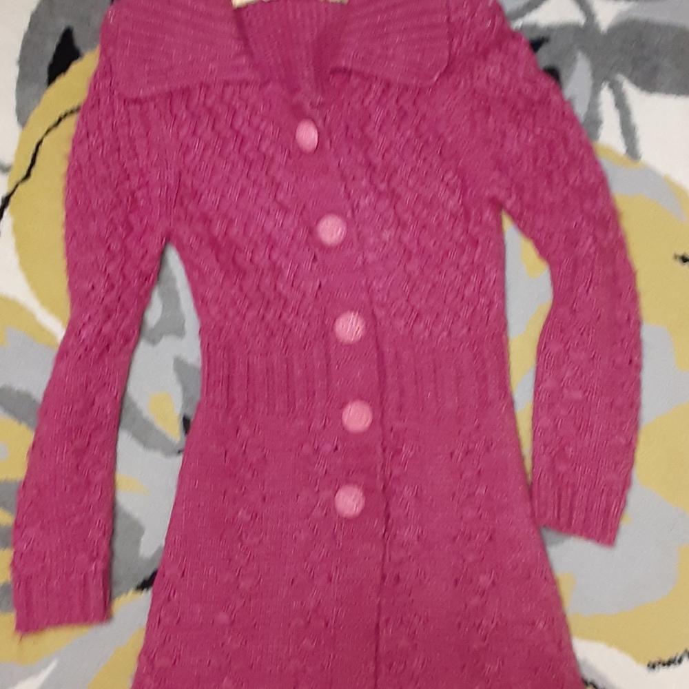 Duster sweater